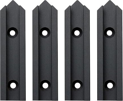 Aluminum T-Track 3 Intersection Kit with Predrilled Mounting Holes 1PK