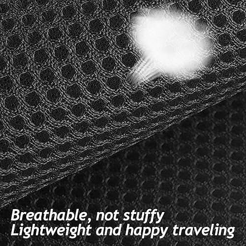 Miniatura 3 de Arnés de pecho y correa para caminar para gatos, correa de malla suave ajustable antiescape para gatos pequeños y cachorros, chaleco para gatos de