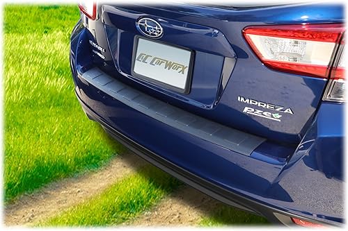 Miniatura 5 de C&C CarWorx - Protector de parachoques trasero de repuesto compatible con Subaru Impreza Hatchback de 5 puertas 2017, 2018, 2019, 2020, 2021, 2022,