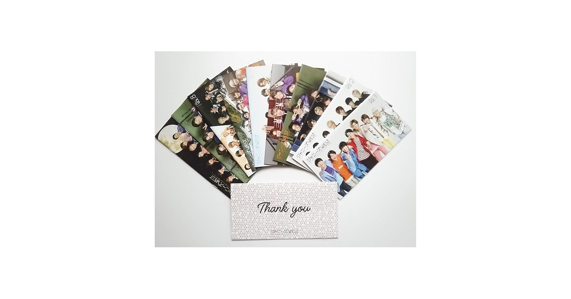 Amazon.co.jp: ジャニーズWEST ファンクラブ会報 VOL.1~10 Thank