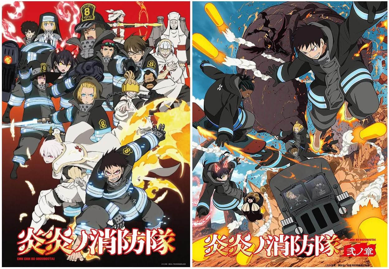 アニメ 炎炎ノ消防隊 シーズン1~2 全24话 完整版BOX [並行