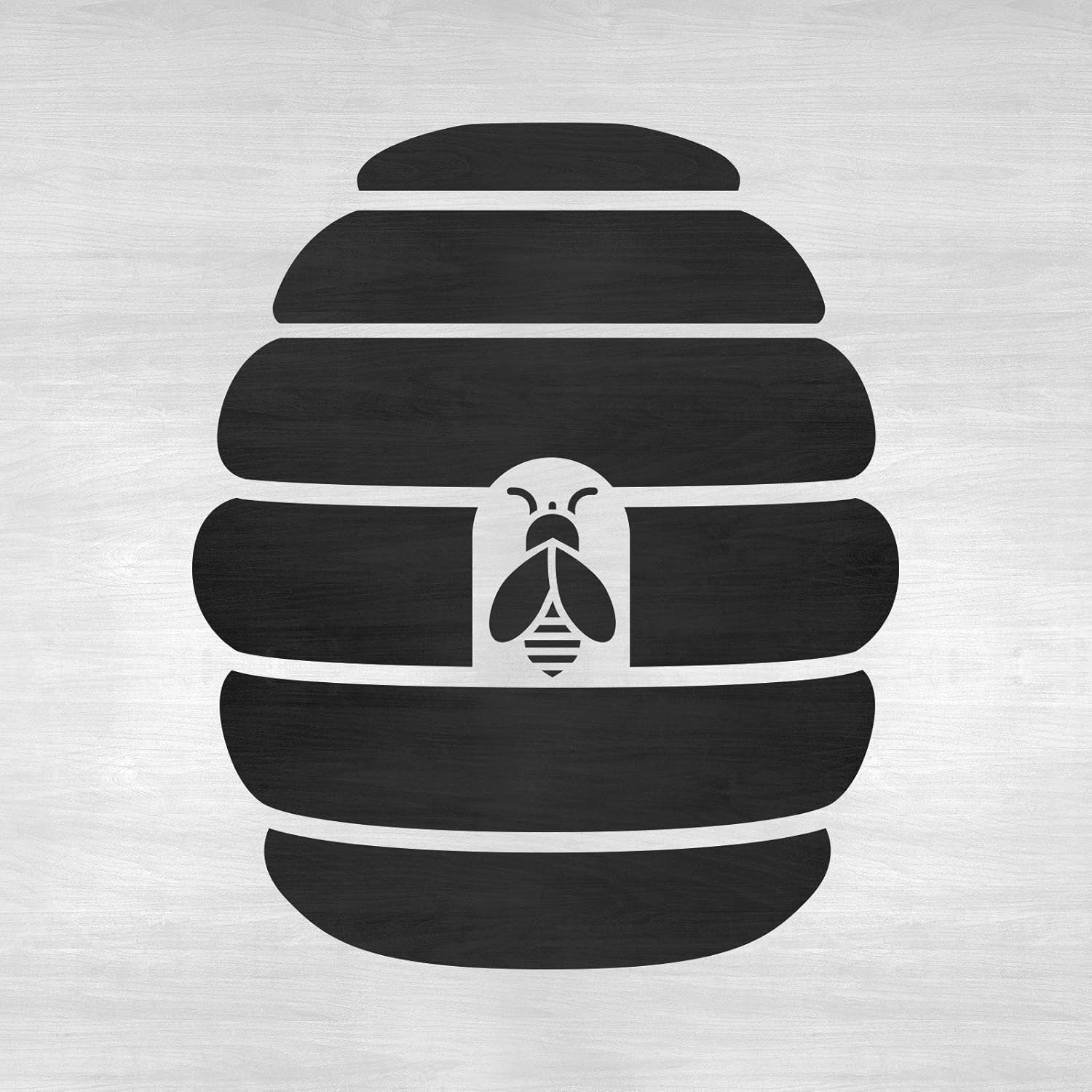 Beehive Stencil - Ideal for Nature and Wildlife Themed Stencil Decor, Beehive Stencils for Painting