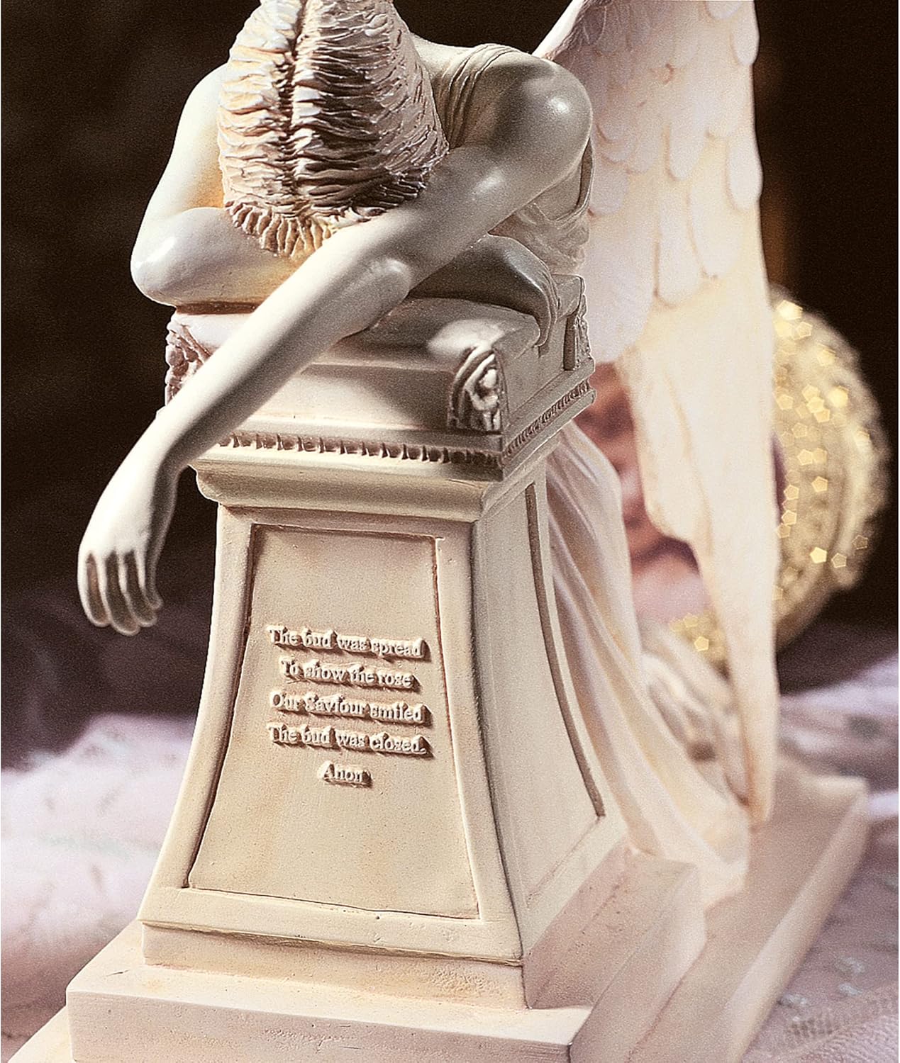 Design Toscano Angel of Grief Monument Statue: Desktop