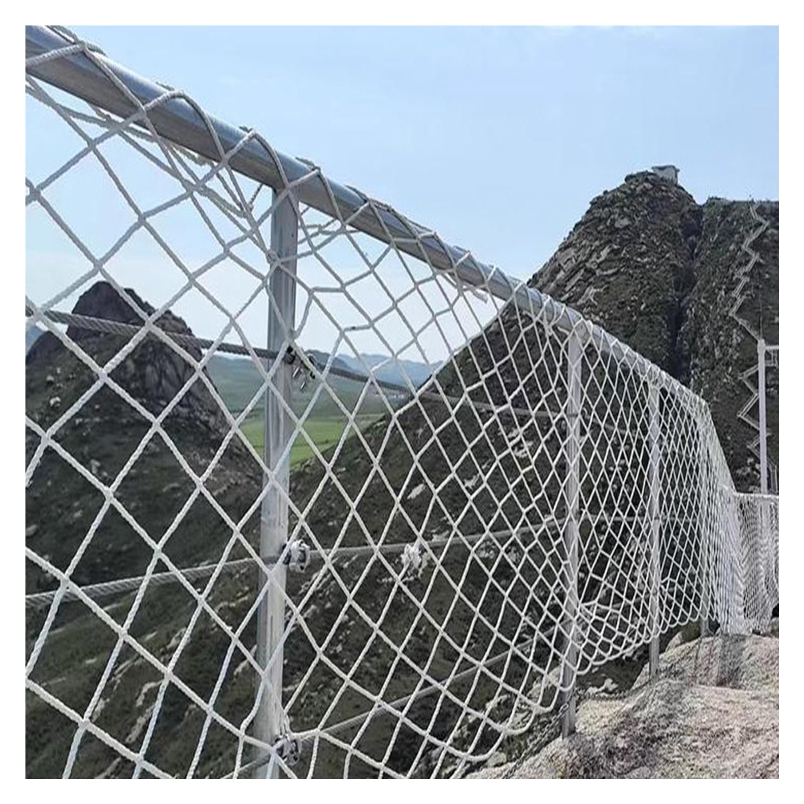 Rete di sicurezza per balcone, scale e parco giochi, in nylon resistente, anti-caduta, per terrazze esterne e protezione per animali domestici