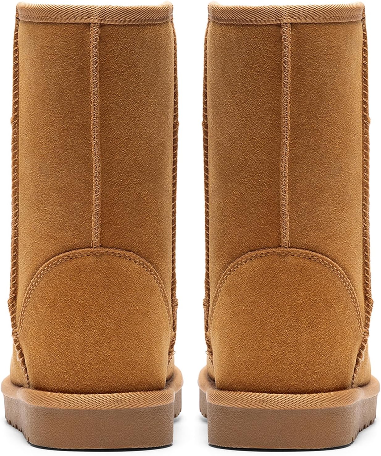 Bruno Marc メンズ ウィンターブーツ 防寒 アウトドア カジュアル 暖かい スエード フェイクファー 裏地 ショートブーツ