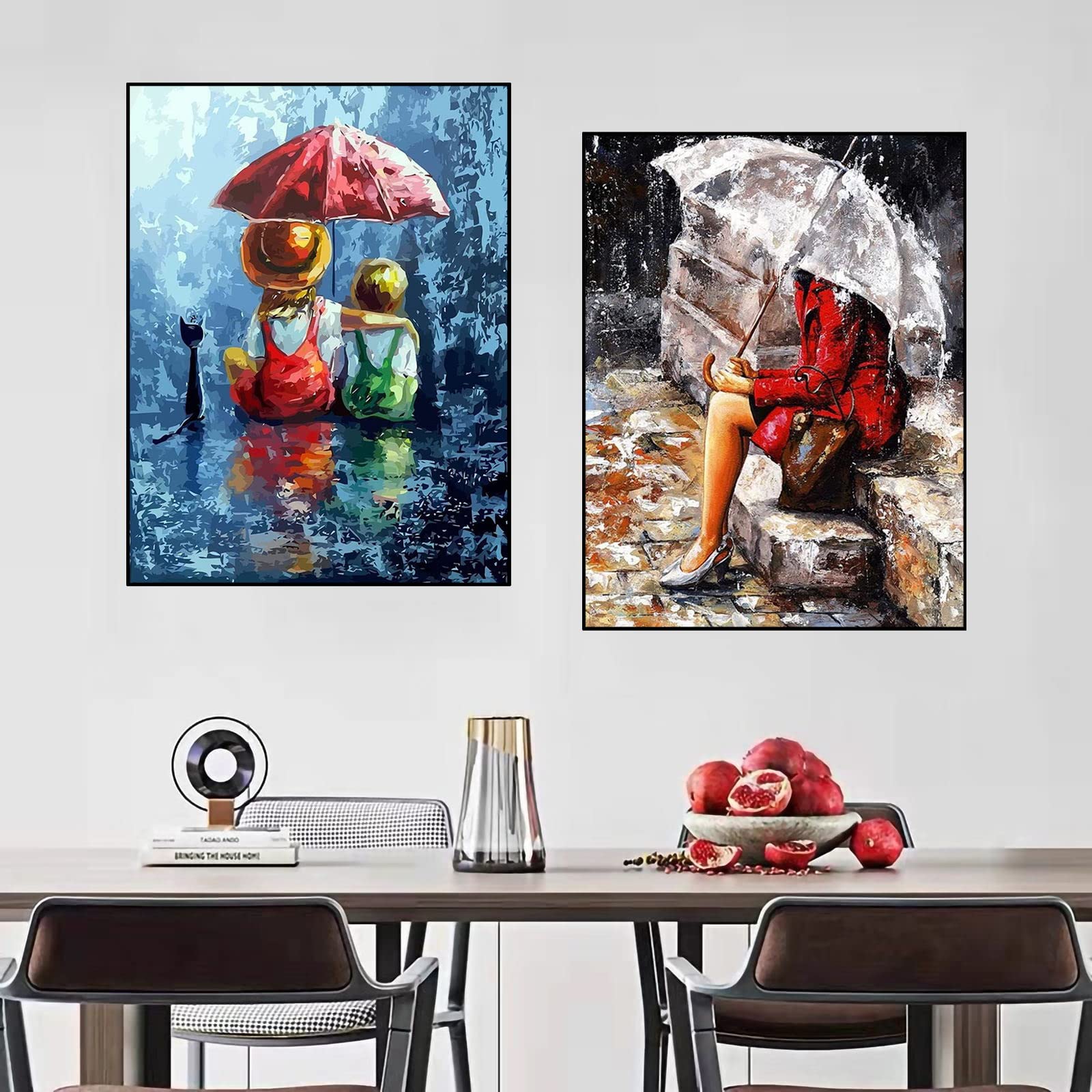 TOSTOG Diamantschilderijkits voor volwassenen, kat 5D DIY Diamond Art