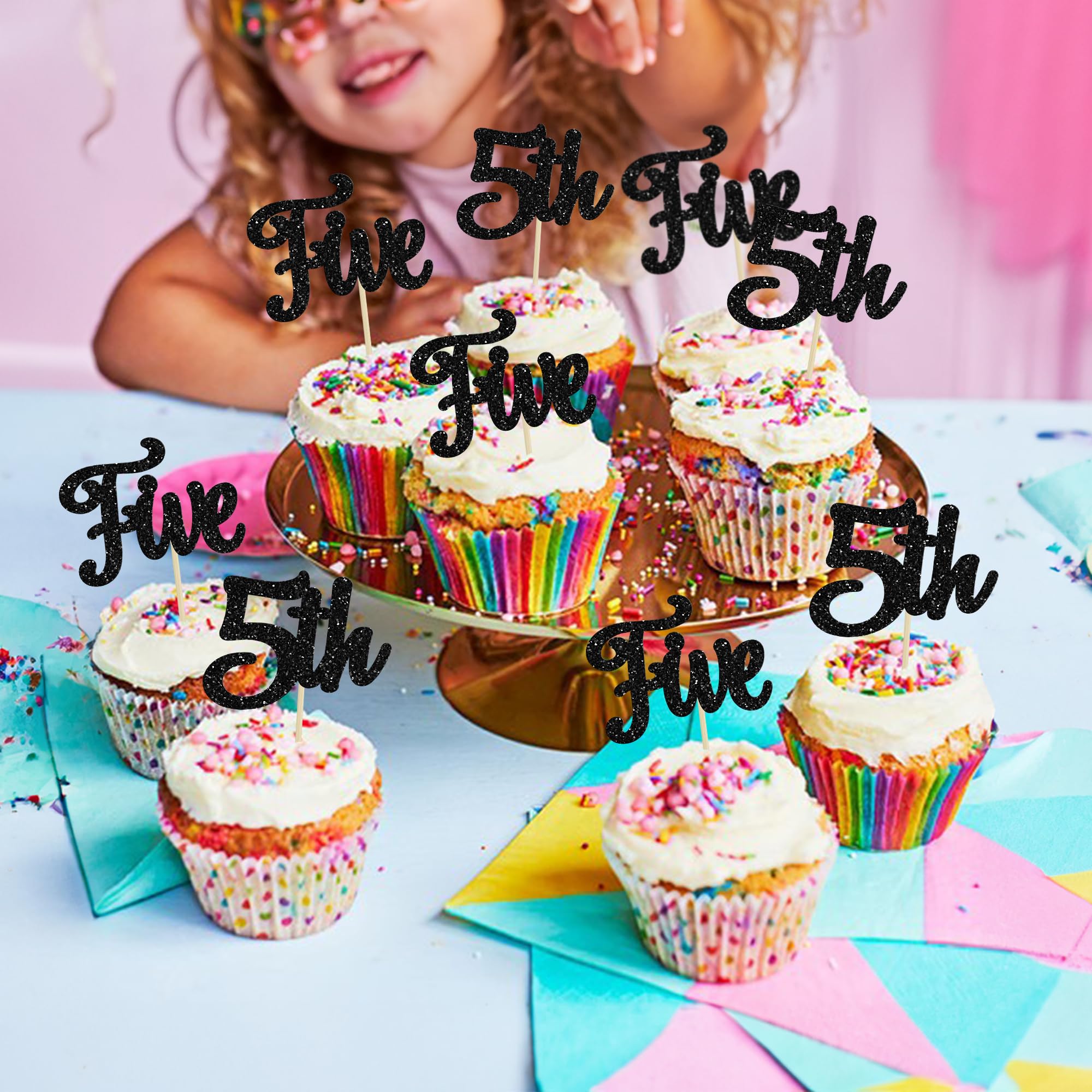 24-Piece Toy Themed Cupcake Toppers - Birthday Party Cake Decorations In Multiple Designs