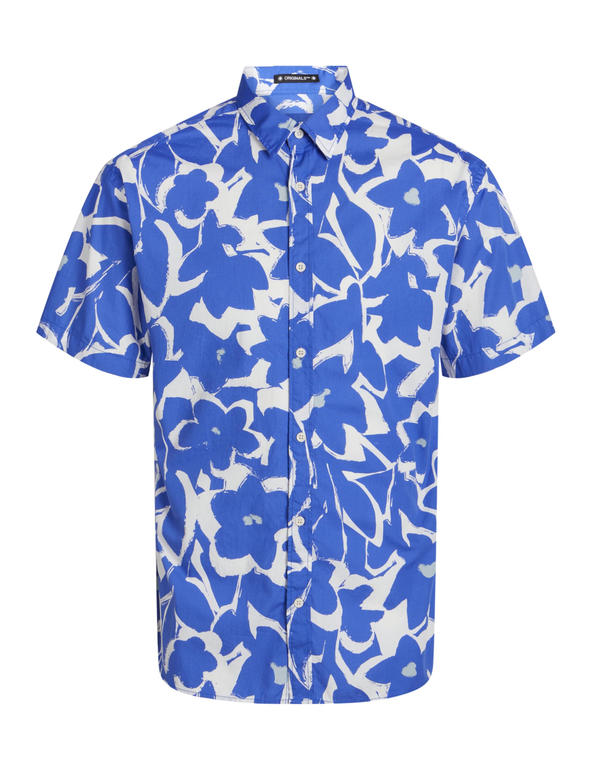 JACK&JONES JUNIOR Koszula z krótkim rękawem Chłopcy Jorjoshua Aruba Aop Shirt Ss Jnr