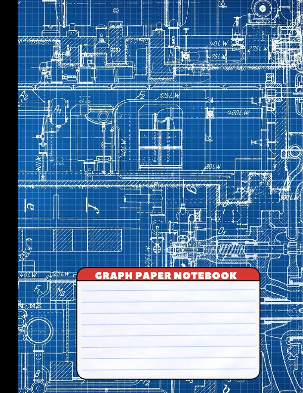Graph paper notebook: 4x4 Quad Ruled Graph Paper Notebook 8.5 x 11 inches: Graph paper notebook: 4x4 Quad Ruled Graph Paper Notebook 8.5 x 11 inches