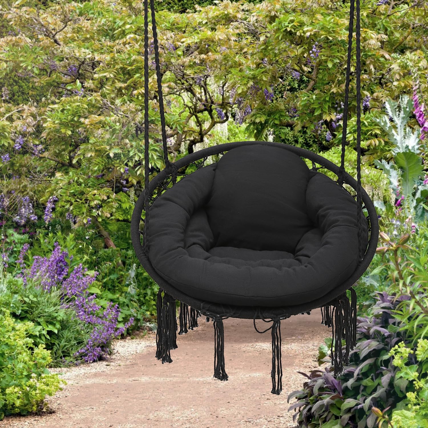 Garden Egg Swing Egg Chair Outdoor B&m Swing Chair Seater