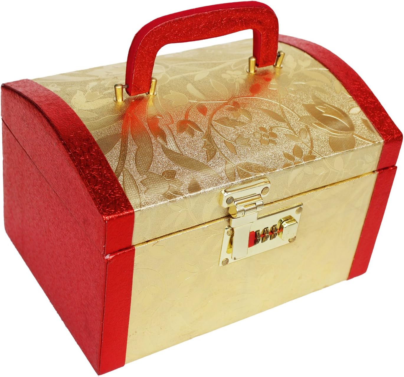 CLASSIC FASHION Metal Cosmetic Cases (Gold_CFSN35)