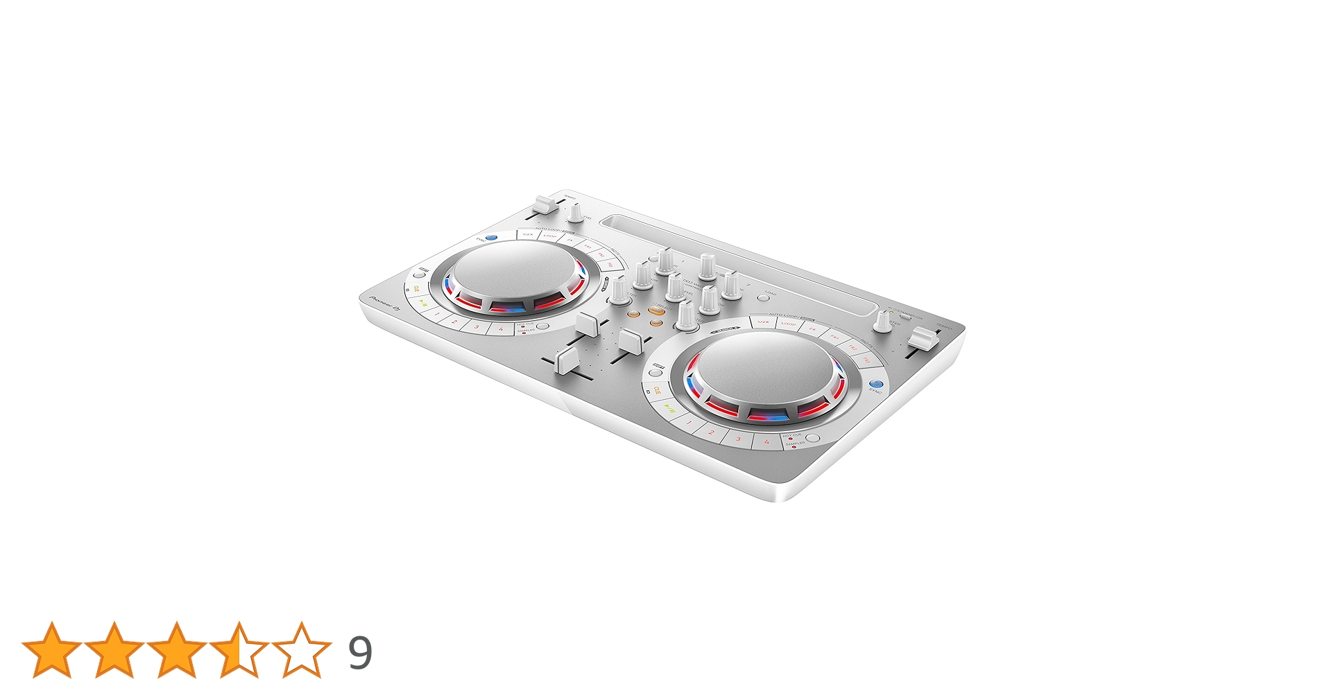 Pioneer DDJ-WeGO4-W 動作確認済み DDJ-WeGO4-K (archived) 2-channel DJ controller for WeDJ