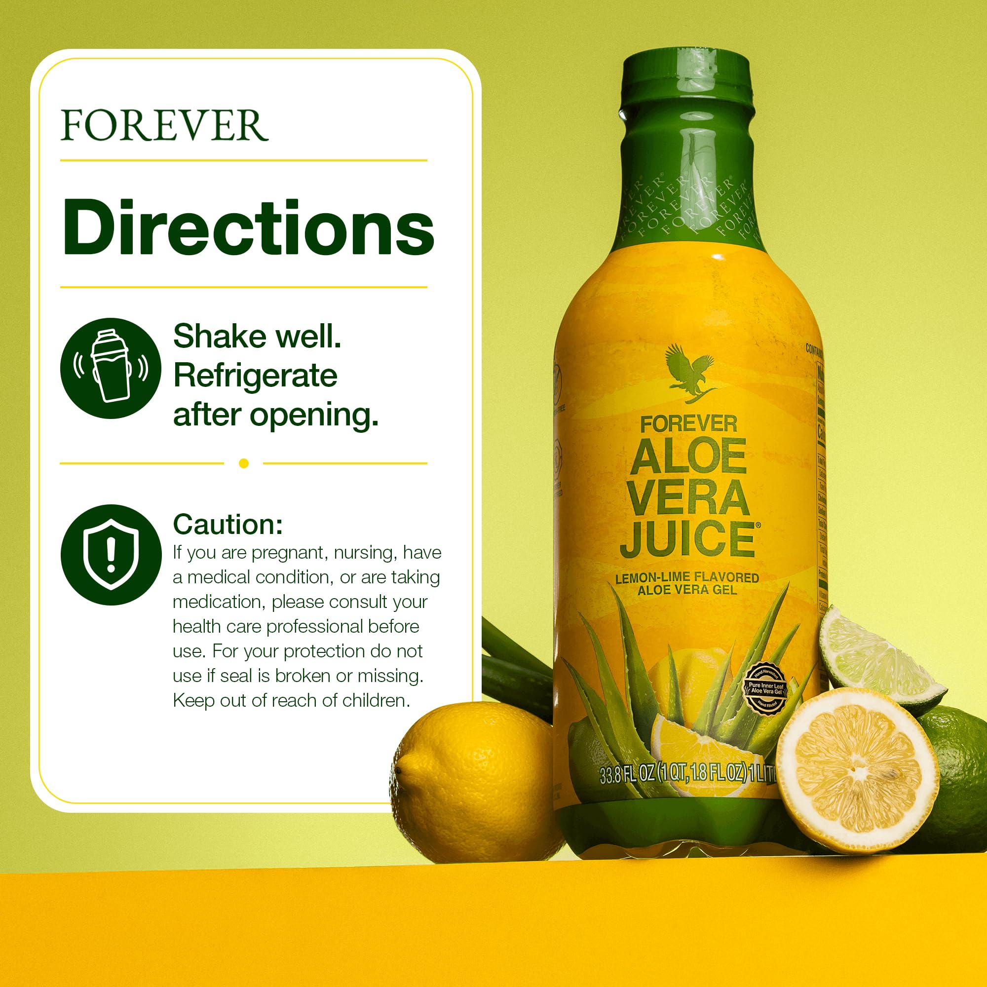 Amazon.com: Forever Living Lemon-Lime Flavored Aloe Juice. Pure