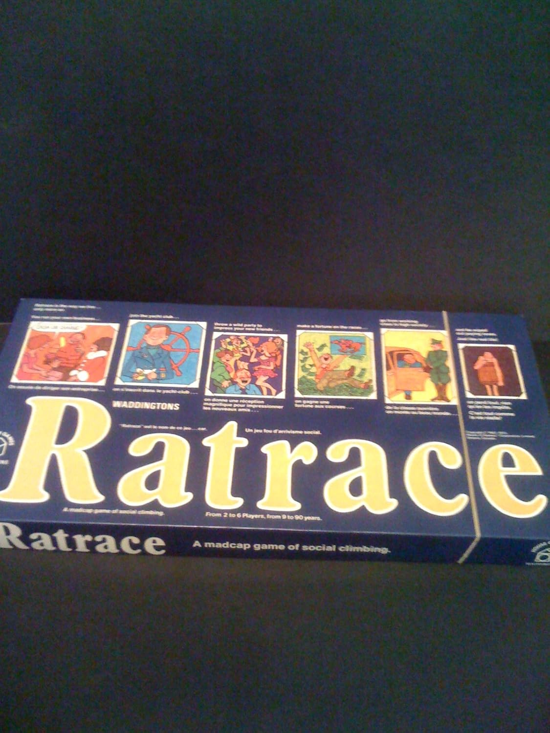 WADDINGTONS RATRACE VINTAGE BOARD GAME : Amazon.co.uk: Toys & Games