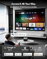 Vista 7 de VisionMaster Pro2 Proyector láser triple 4K, contraste 15000:1, zoom óptico 0.9-1.5x, 2X potencia multitarea, IMAX, HDR10+, GTV, juego sin retraso