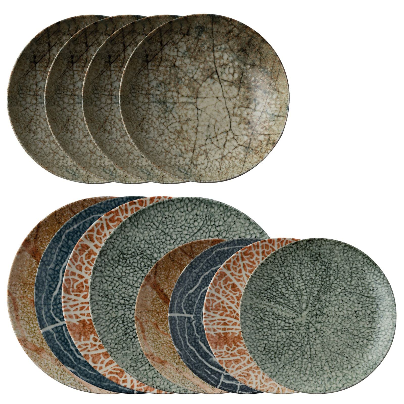 Servizio piatti in porcellana 12pz. Mod. NATURE ESSENCE Arthur Krupp