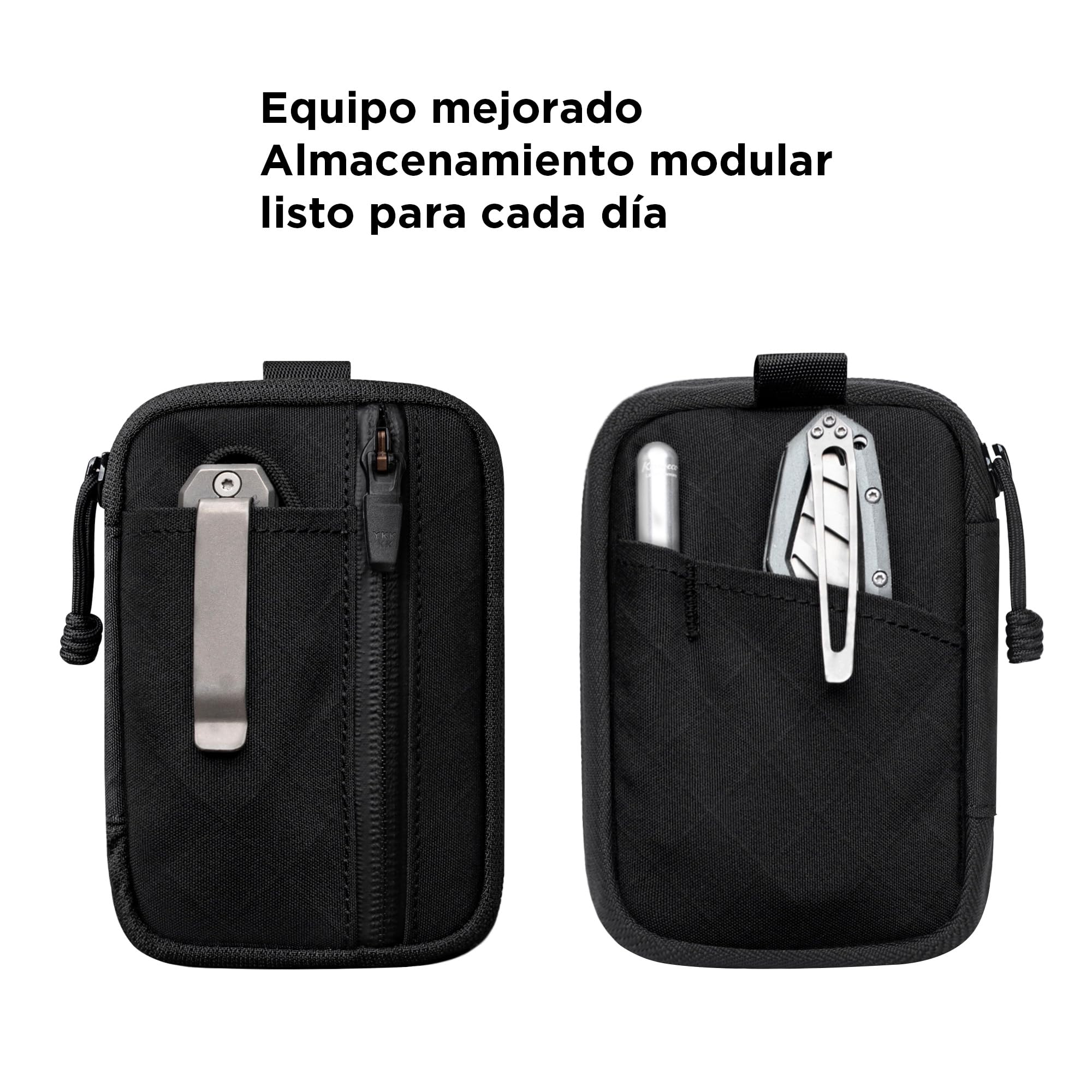 ALPAKA HUB Pouch Pro EDC Organizer, Small Tool Pouch for Electronics Cables with YKK Zipper, Daily Use and Travel - Image 3