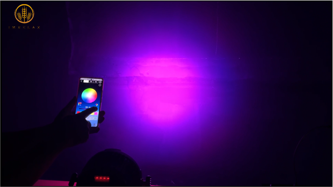 Amazon.co.jp: IMRELAX 充电式無線 12灯×18W ステージライト LED 防水