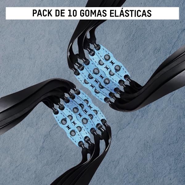 VENTURA SPORT PRO Gomas Elásticas Premium para Tirachinas – Pack 10 Unidades | Color Negro 1 mm Máxima Potencia - 2