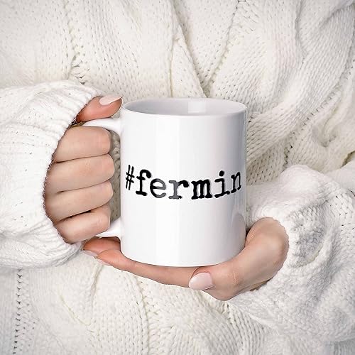 Miniatura 2 de #fermin - Fermin Personalized First Name Hashtag Gift Mug. 11 oz.