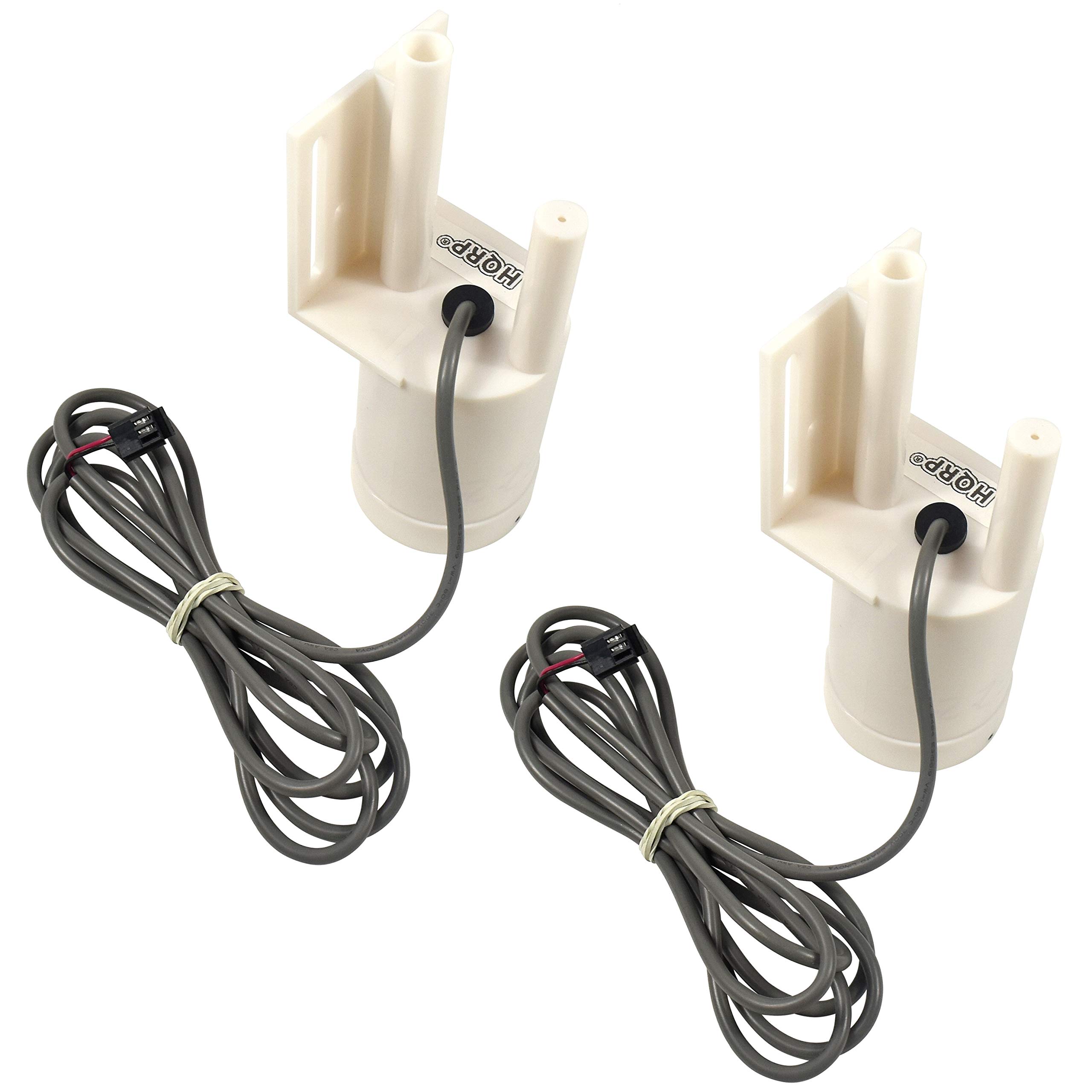 HQRP 2-Pack Float Suspension Switches Sensors compatible with Hoshizaki 4A3624-03 4A3624-01 4A3624-02 433535-01 Replacement fits DKM-500BWH KM-250BAF KM-800MAE KMD-900MAH KMS-830MLH Ice Machines