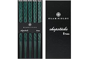 GLAMFIELDS Green Chopsticks - Set of 5