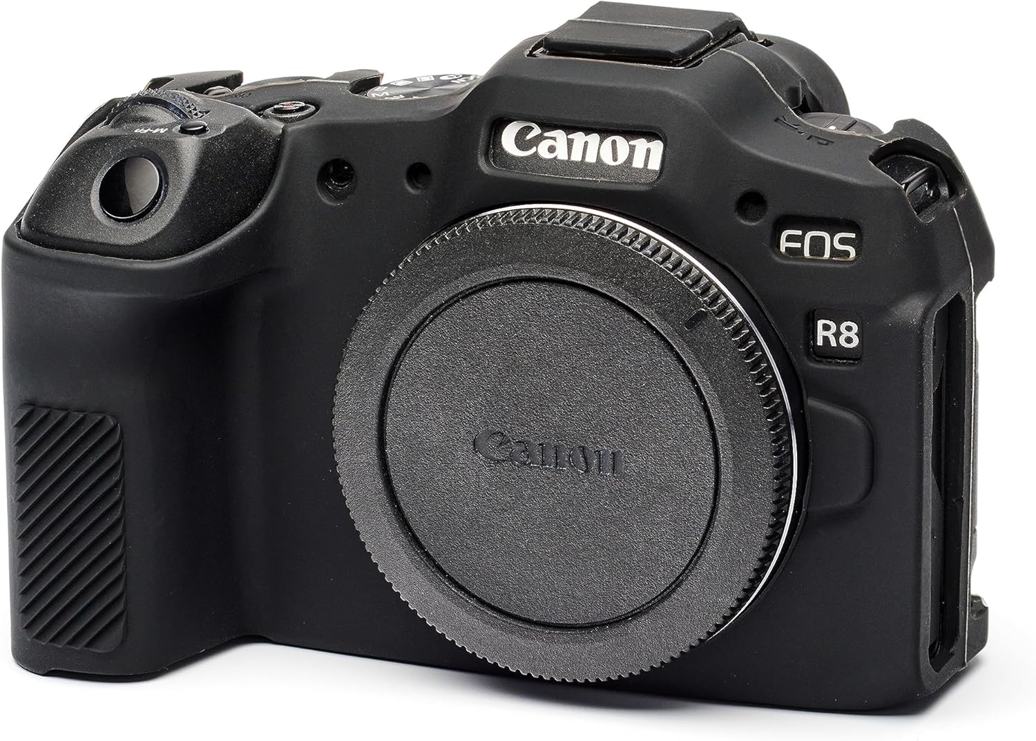 easyCover - Silicone Camera case - Protection for Your Camera Canon R8 - Black