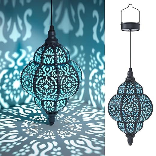 Hanging Solar Lights Outdoor Garden Decor Solar Lantern Waterproof