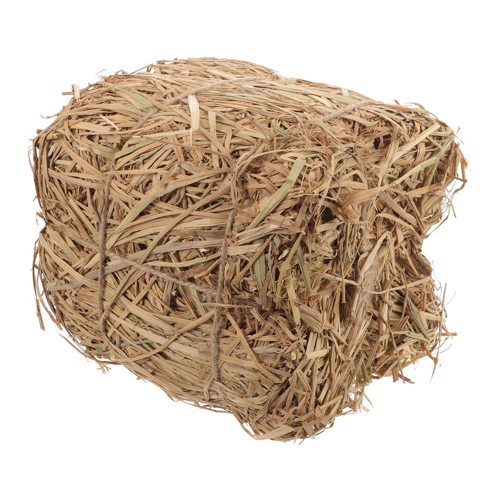 Meule de foin en paille naturelle Housoutil pour décoration d'automne et jardin extérieur
