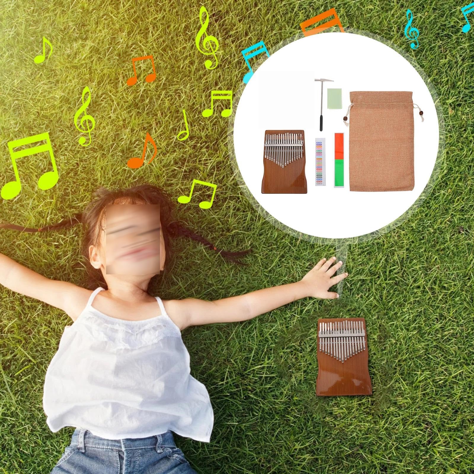 Kalimba Dla Dorosłych Z Fortepianem Kciukowym Kalimba