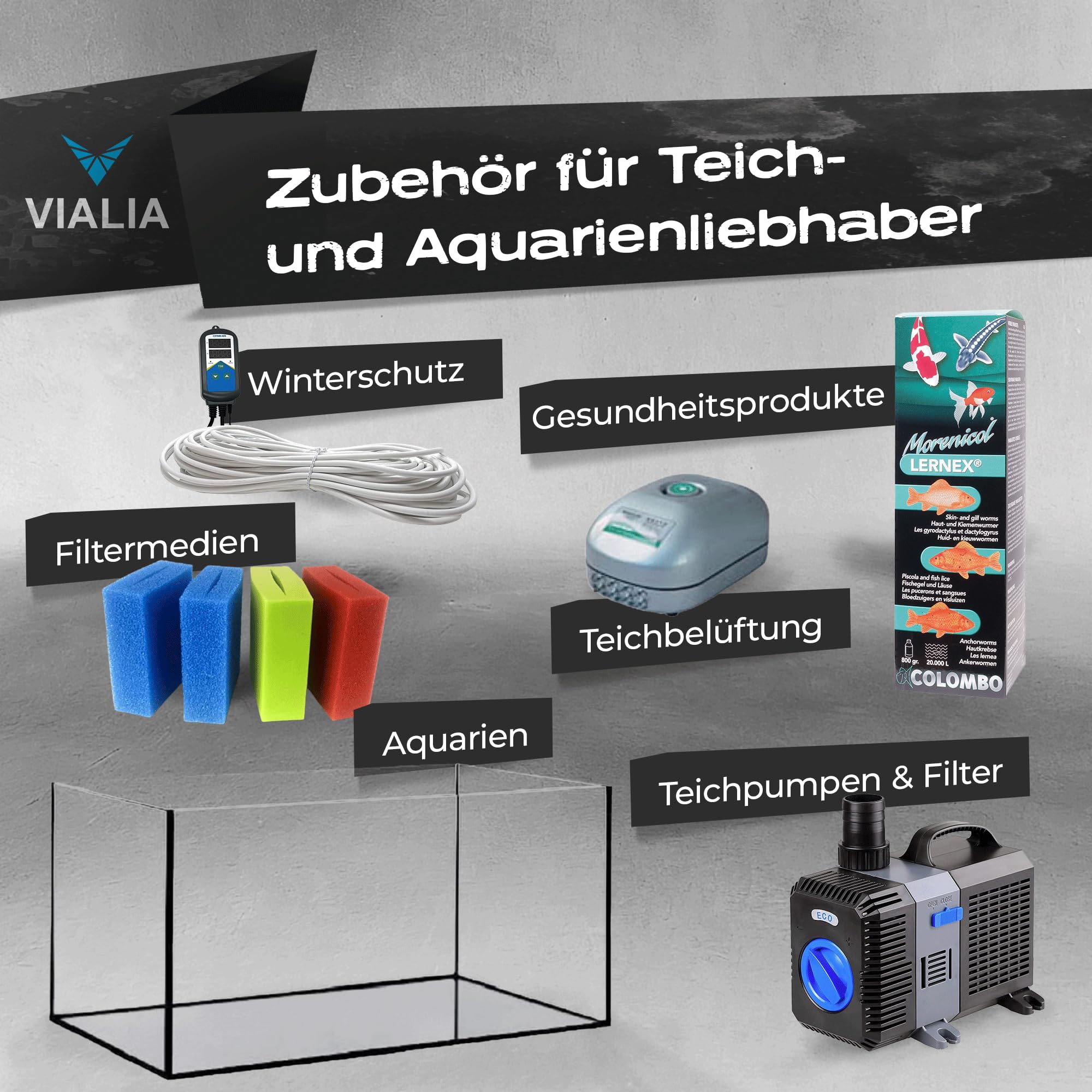 Kabelschutzschlauch ungeschlitzt 25m x 6,6mm, Flexibles und UV-beständiges Wellrohr aus Polypropylen, stabil und biegfest, Temperaturbereich -40°C bis 130°C, schwarz