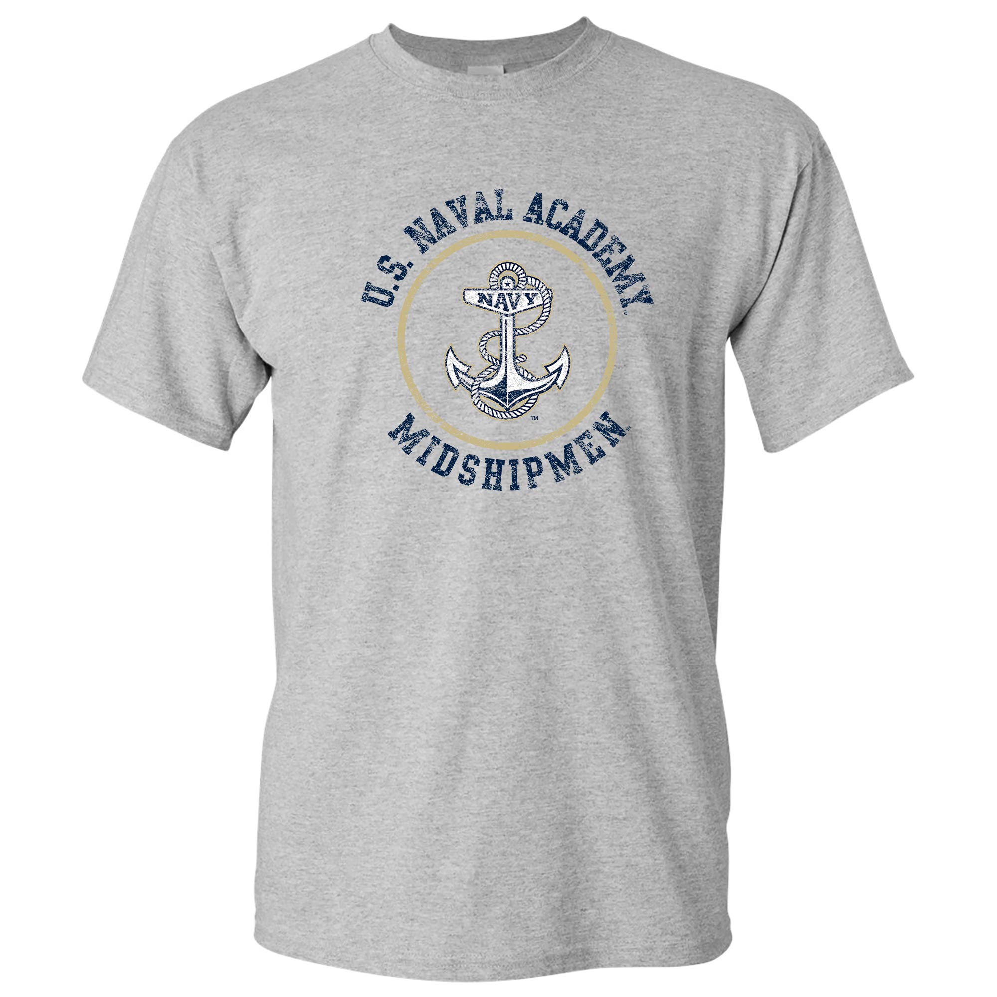 UGP Campus Apparel AS04 -Distressed Circle Logo T Shirt