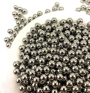 Pearls No Holes, 1200pcs Silver Pearls for Crafting, 3mm Pearls Beads for DIY, Table Scatter, Home Wedding, Birthday Party, Home Decorat, Wedding, Birthday Party