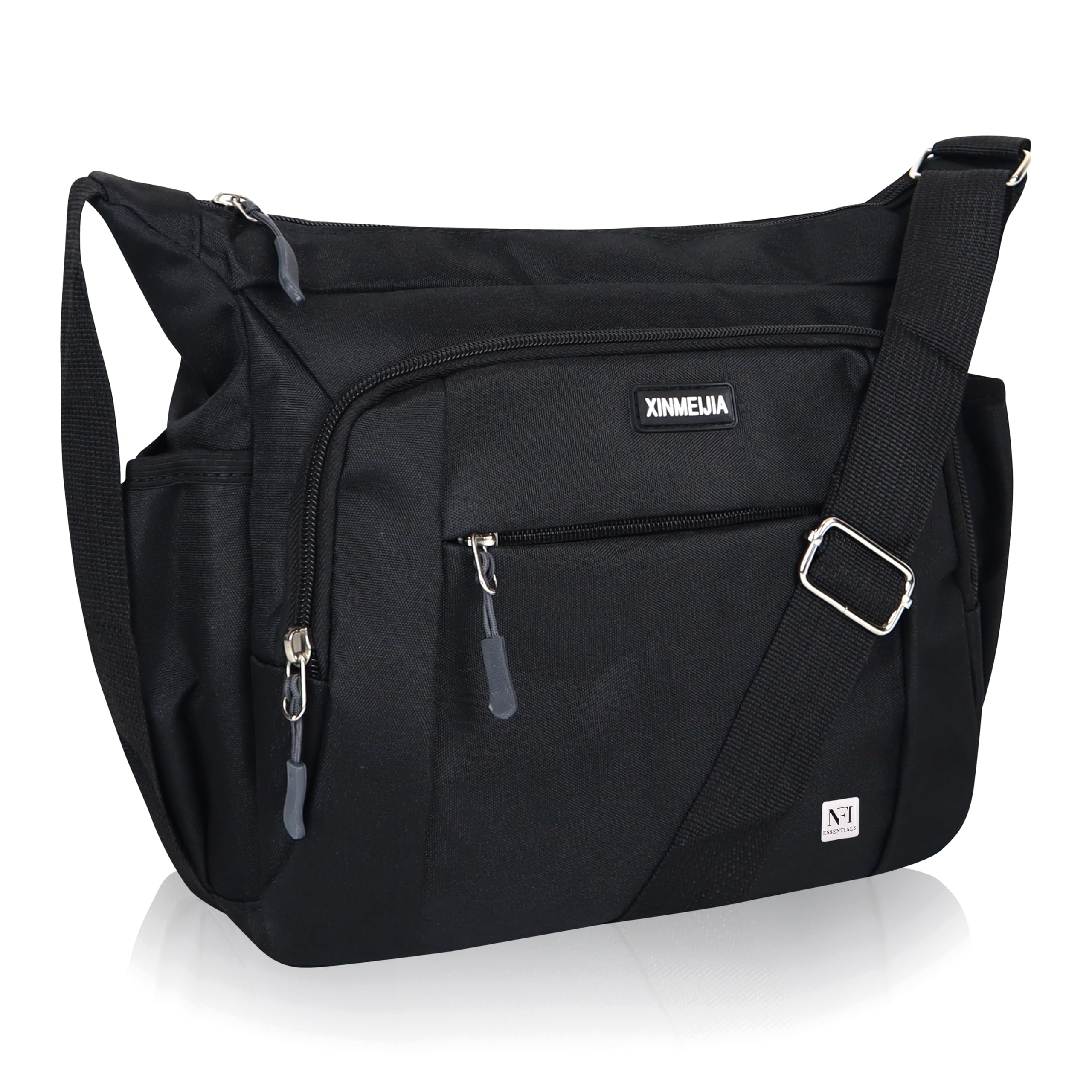 nfi essentials Unisex Adult Sling Bag, Cross Body Messenger Bag For Business College & Classes, One Side Shoulder With Adjustable Strap-picture-36
