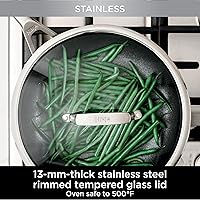 Vista 8 de Ninja Foodi NeverStick C69500 - Juego de 10 piezas, utensilios de cocina, acero inoxidable