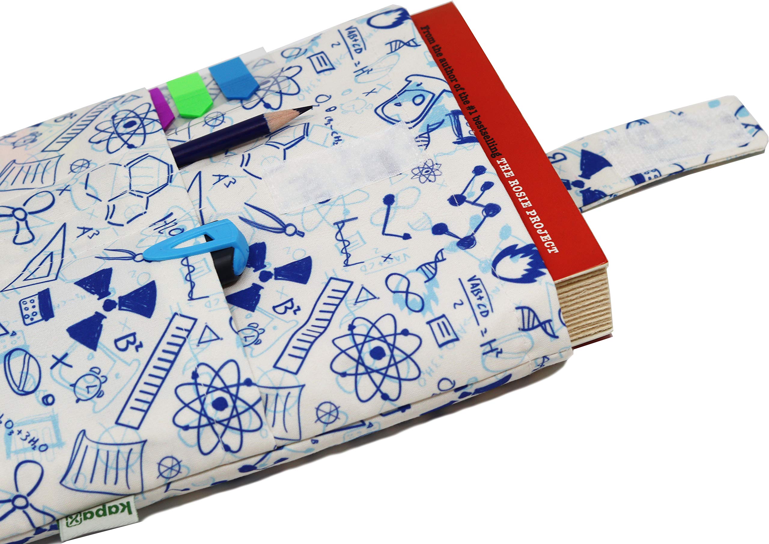 Couverture De Livre Kapax Camomille - Housse Protection Imperméable Lavable Pour Livre Broché
