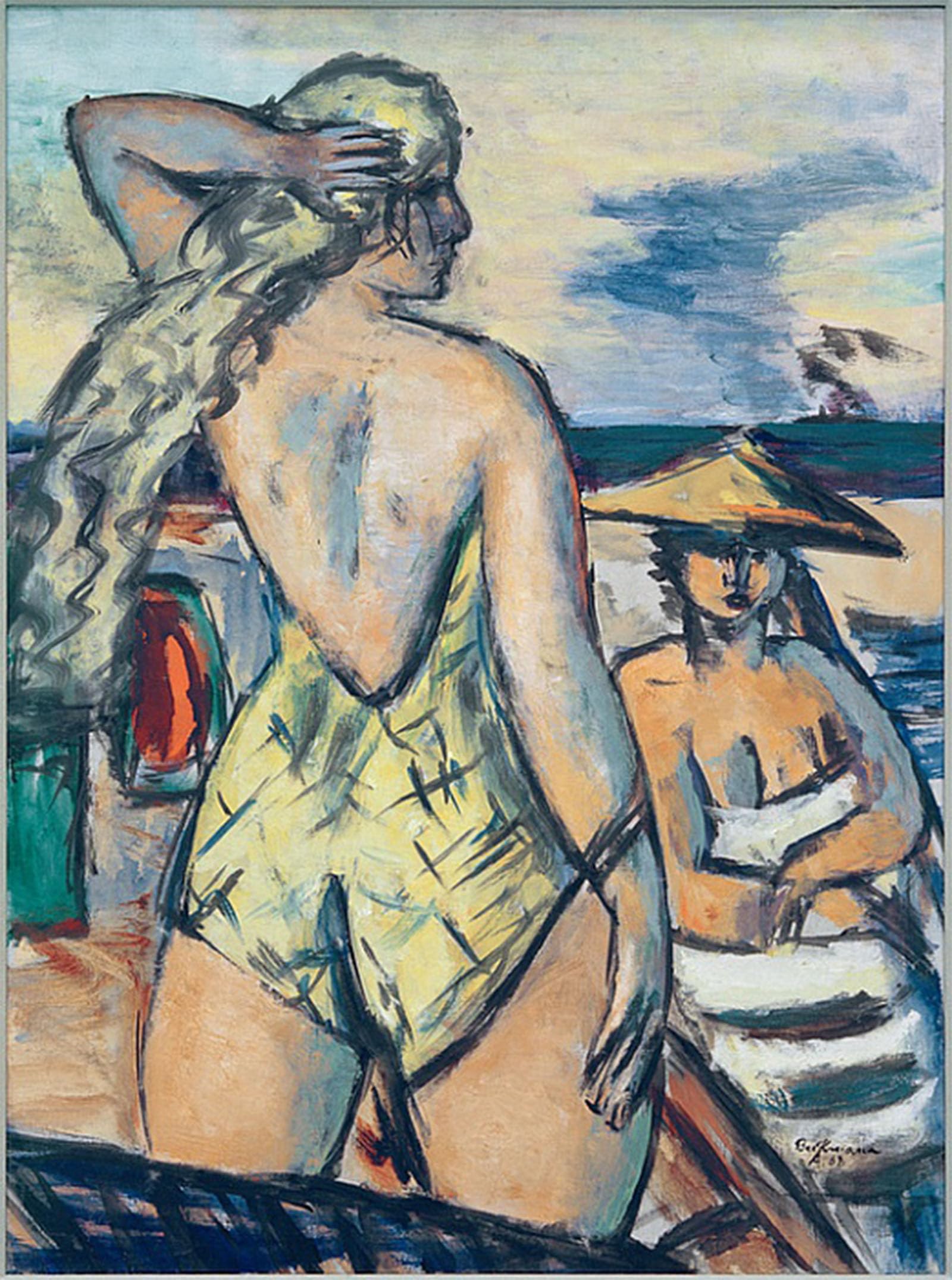 POSTERIIk Famous Print Pop Art Wall Art Graffiti Girl by Max Beckmann Art Prints for Home Decor 60x90cm