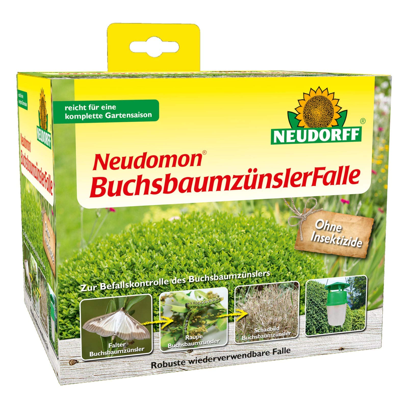 Neudorff Neudomon BuchsbaumzünslerFalle + XenTari 25g