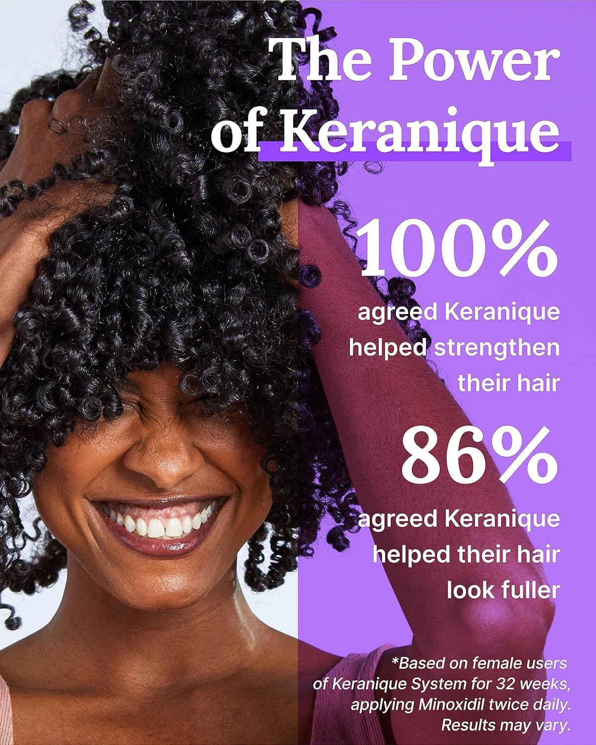 Keranic Follicle Boosting Serum, 2 Fl Oz - Aminokwasów kompleks, bez siarczanów, barwników i parabenów | Stymuluje i odżywa włosy, wspiera zdrowie skóry głowy | Napraw istniejące uszkodzenia