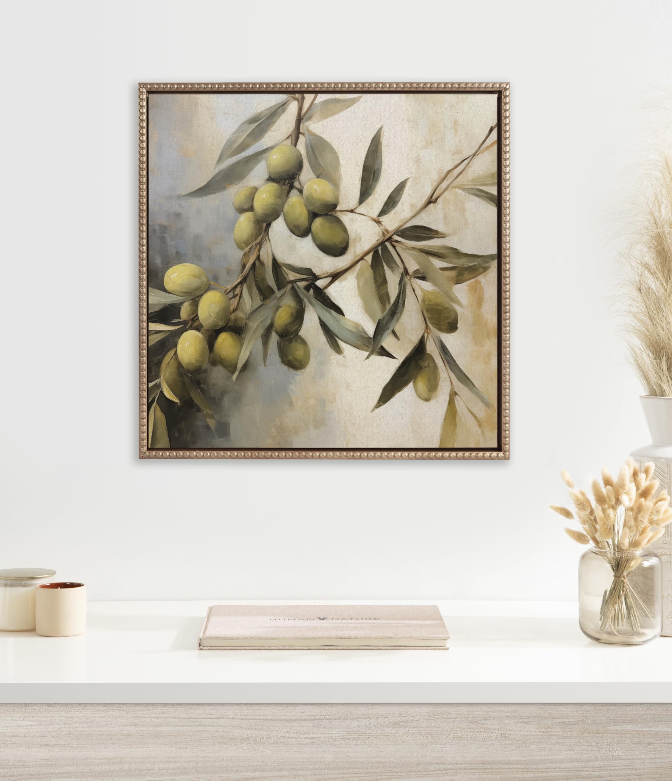 Amazon.com: Kate and Laurel Sylvie Beaded Olive Tree Vintage