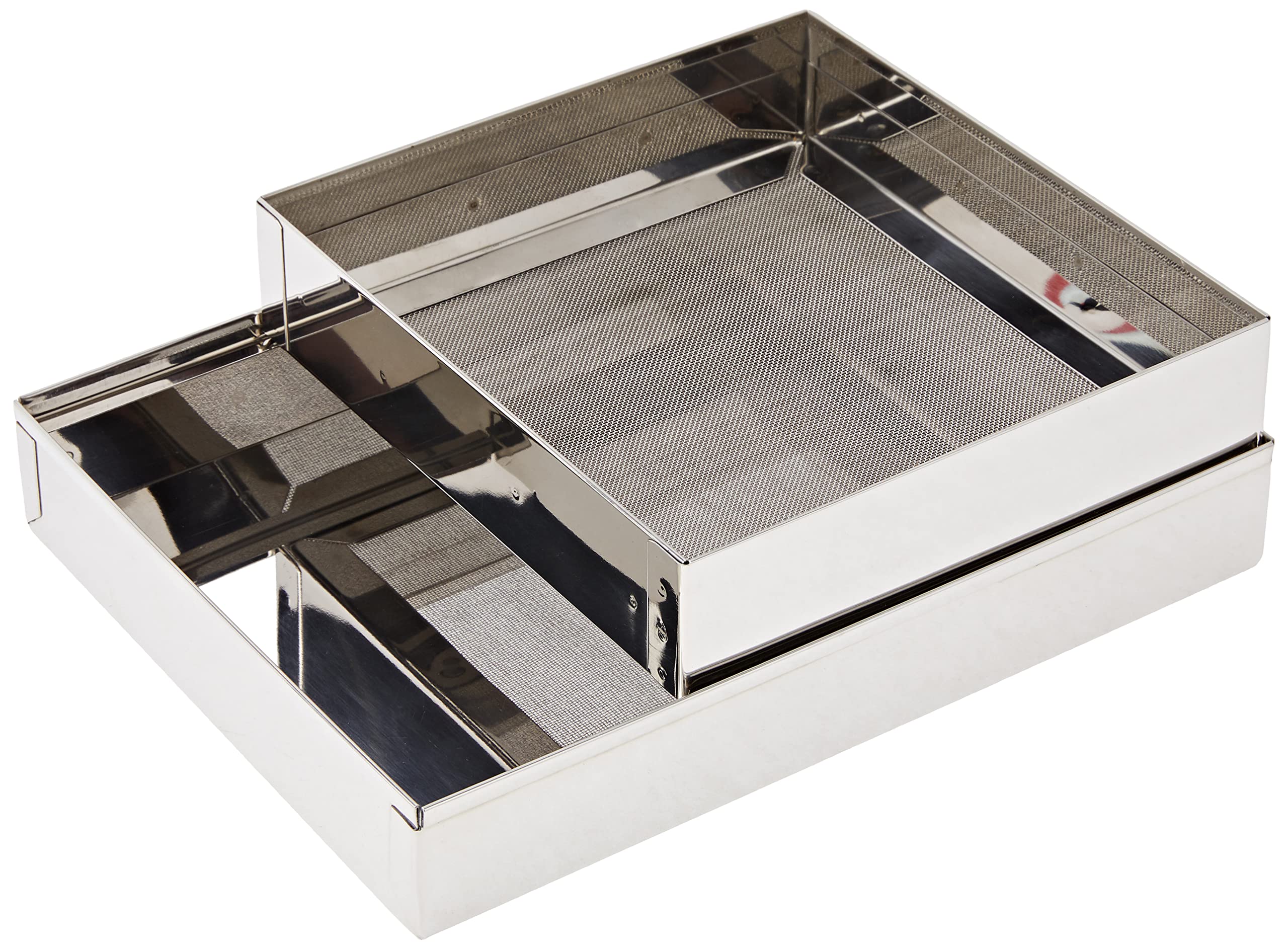 Ibili 718300 - Harinero Inox, 25 x 20 x 25 cm