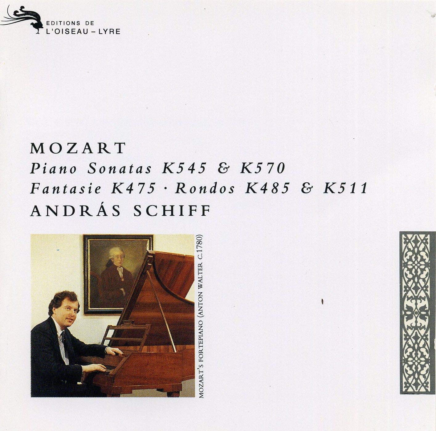 Works for Piano [Audio CD] Mozart and Schiff