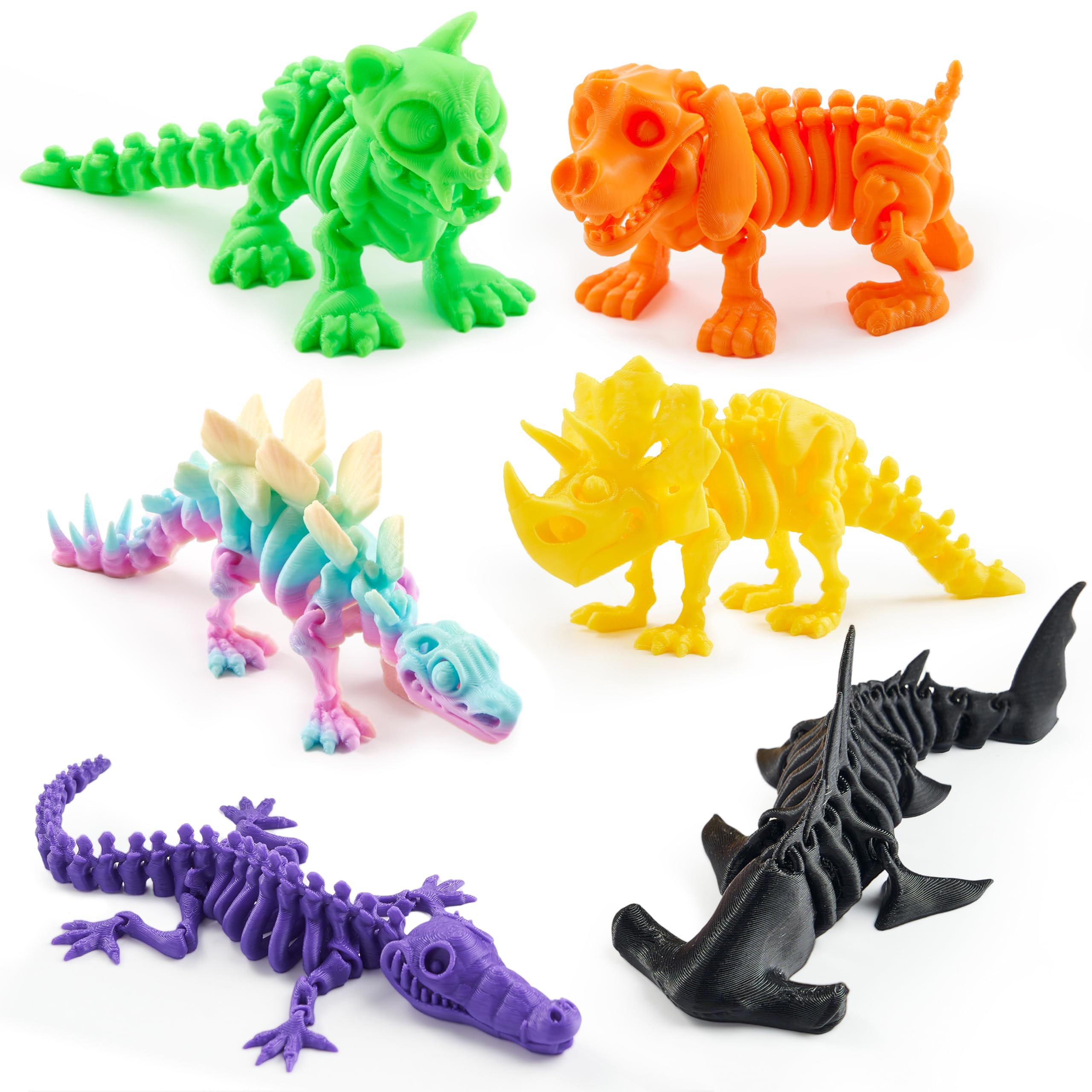 Fdit Mini Giocattoli Dinosauro In Plastica – Set Figure Solide, Modelli Educativi Per Bambini