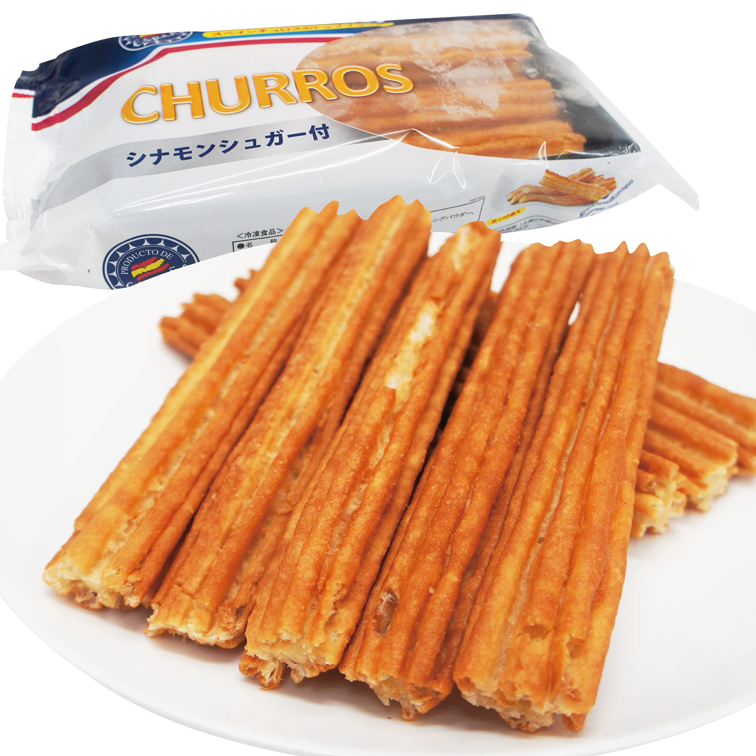 Amazon | スペイン産チュロス シナモンシュガー付 227g 冷凍品 業務用