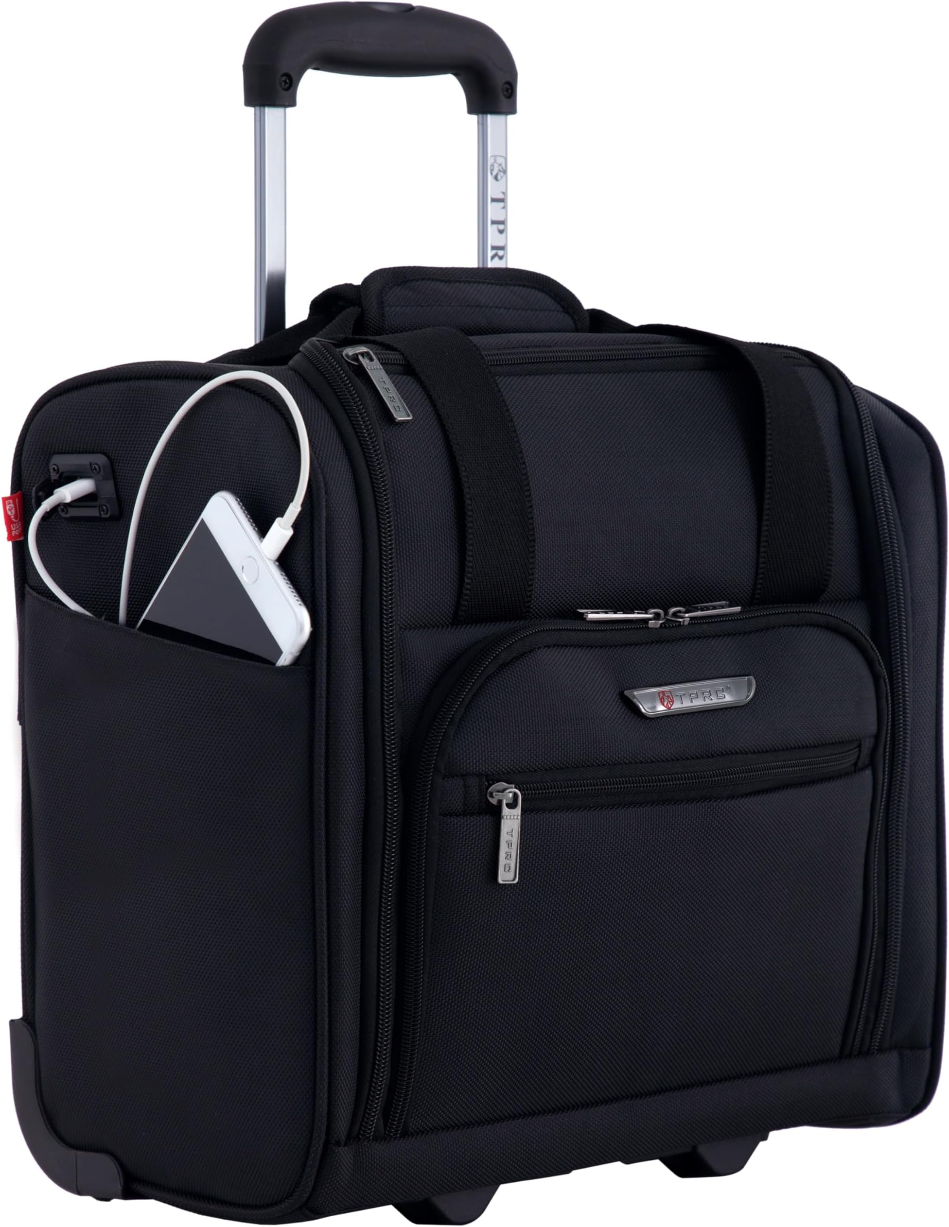 Pacific Coast Signature Underseat 15.5" Rolling Tote Carry