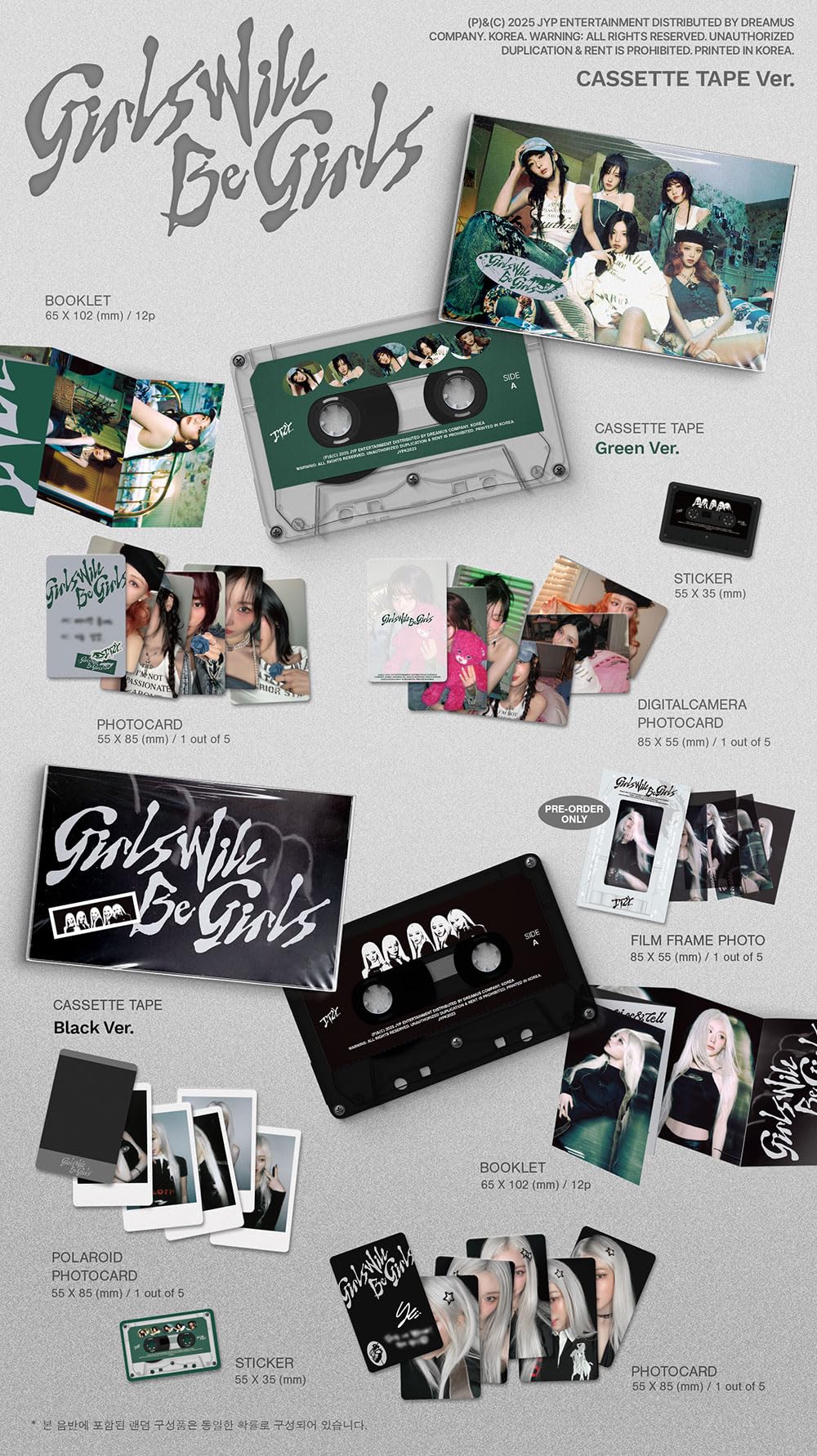 Amazon.com: IT'ZY - 10th Mini Album [Girls Will Be Girls