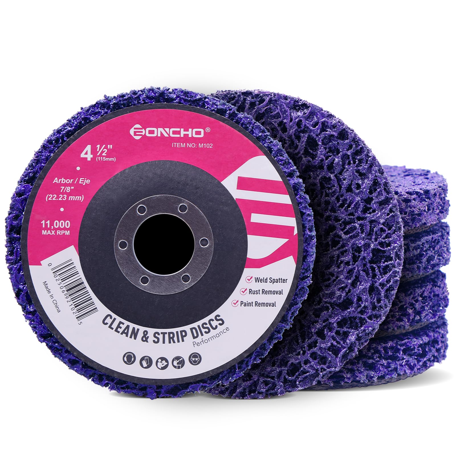 Paint & Rust Removal Wheels - Angle Grinder Discs -10