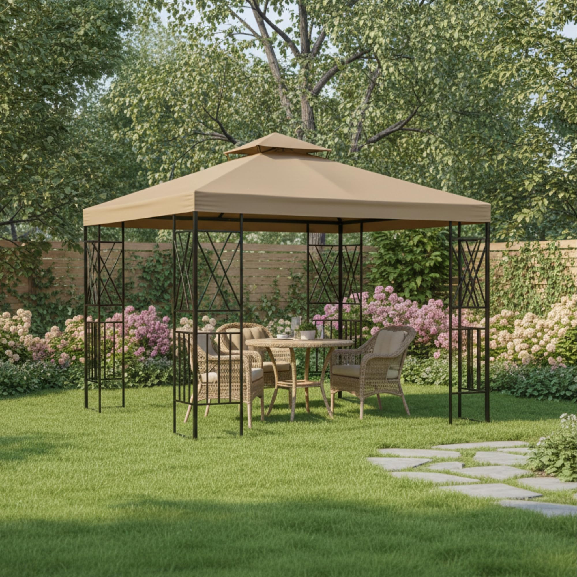 Amazon.com : Garden Winds Durable 350 Replacement Canopy Top