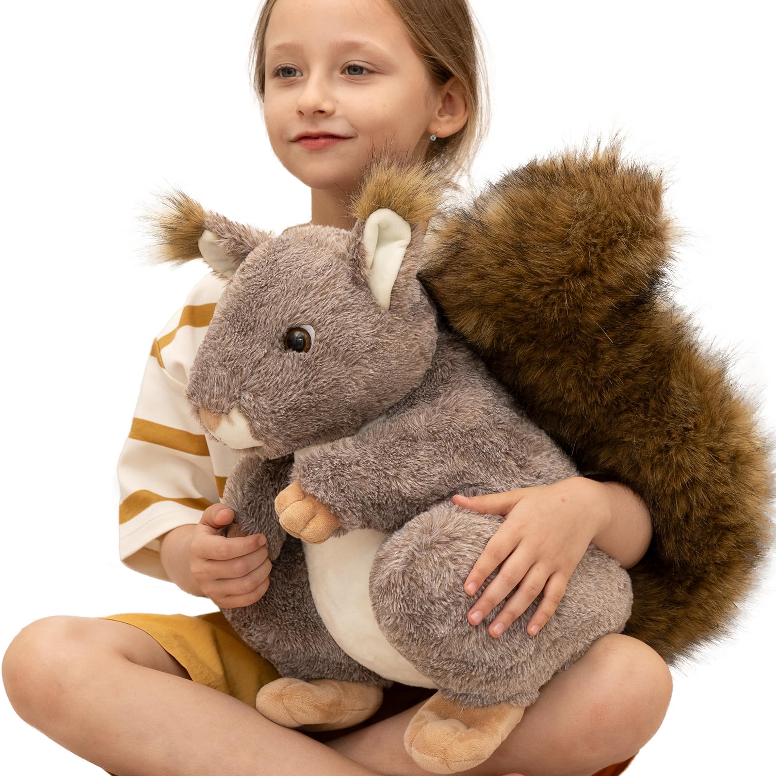 MorisMos XXL Oso de Peluche Gigante, 130cm Marrón Claro Osito Peluche Grande, Kawaii Suave Osito 1.3m Teddy Bear Regalo para Niños Novia Cumpleaños San Valentín Decoración — view 34