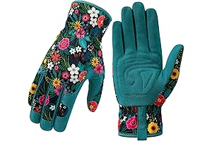 Trifabricy Gardening Gloves for Women: Breathable Leather Gloves Protect Your Hands